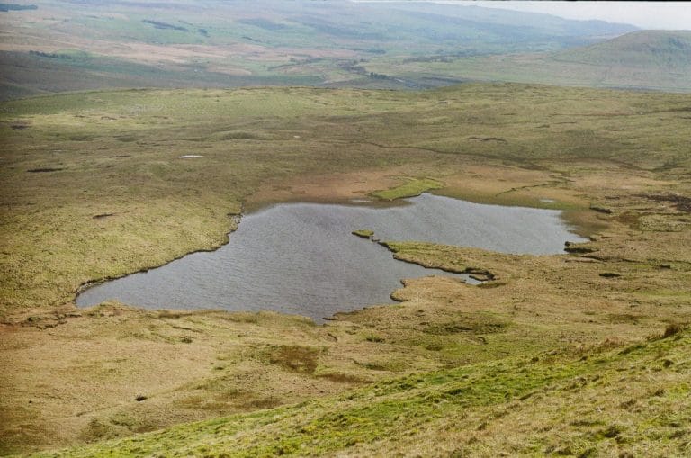 A landscape photo of a lake in the Yorkshire Dales